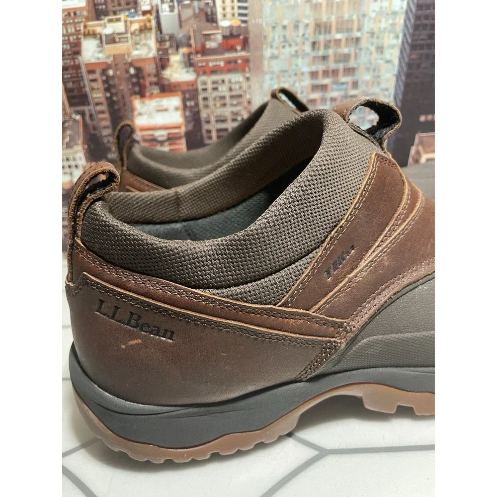 L.L. Bean Men's Storm Chaser Boots Size 13 W Leather Uppers-Slip on-#507173